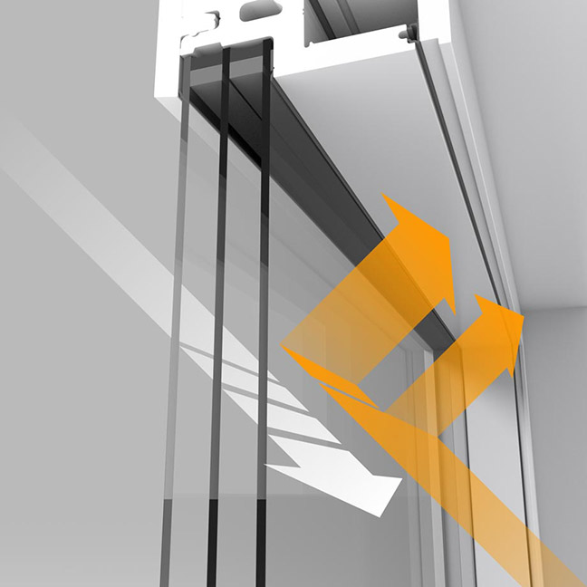 Casement Windows - Super-clear Glass