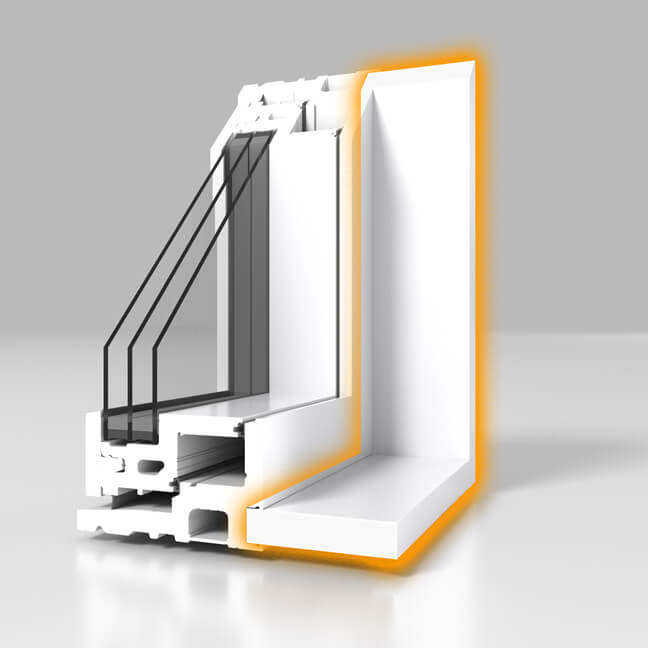 Casement Windows - mPVC Jamb and Sill Extension