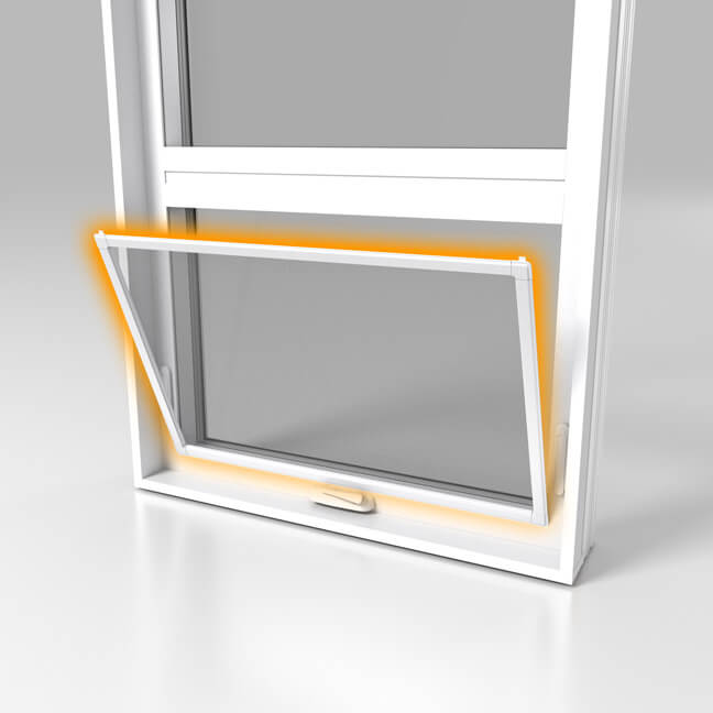 Awning Windows - Easy-To-Remove Screen