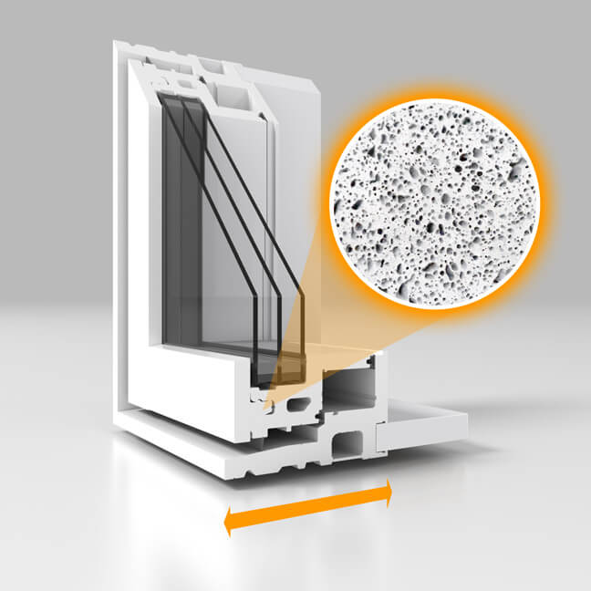 Casement Windows - 4&frac12;” Solid-Core mPVC Frame