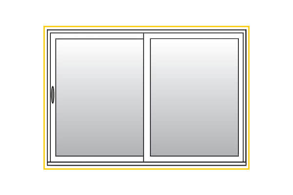 Patio Doors - 5 &frac12;” and 7 &frac14;” Wood Frame