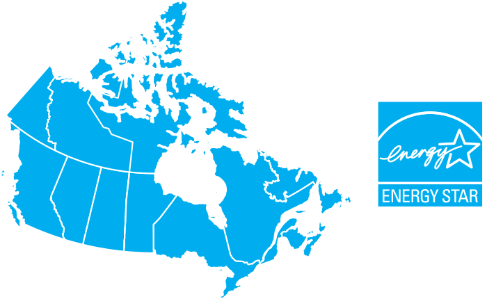 A map showing the ENERGY STAR Rating Zones.