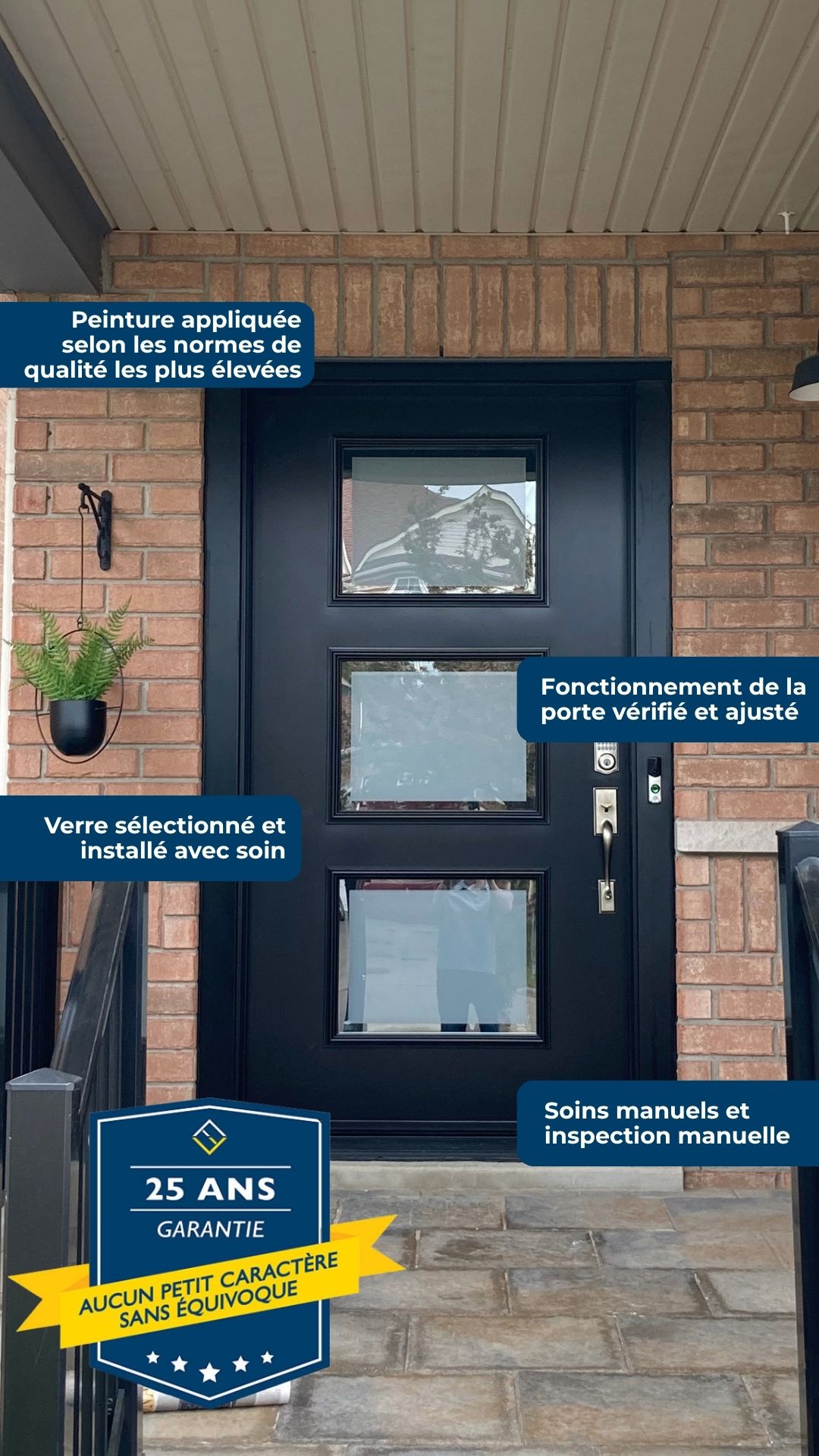 Savoir-faire Verdun ou détail de porte finie