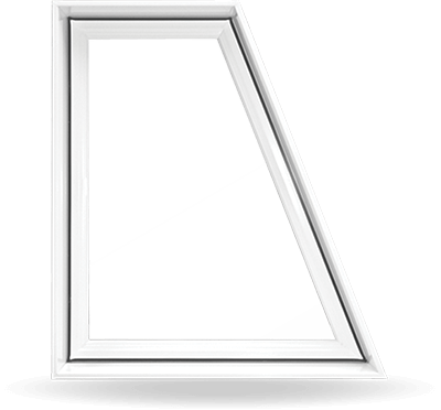 PVC Custom Shaped Windows